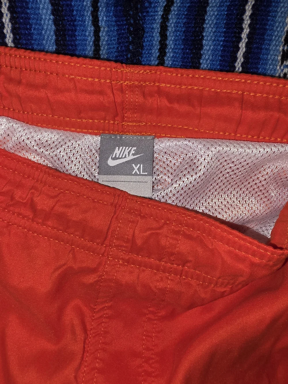 Vintage Y2K Nike Flames Swim Trunks XL
